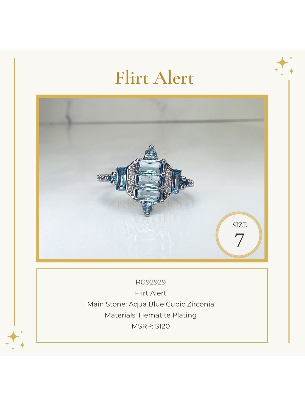 Flirt Alert - Size 7 - OG